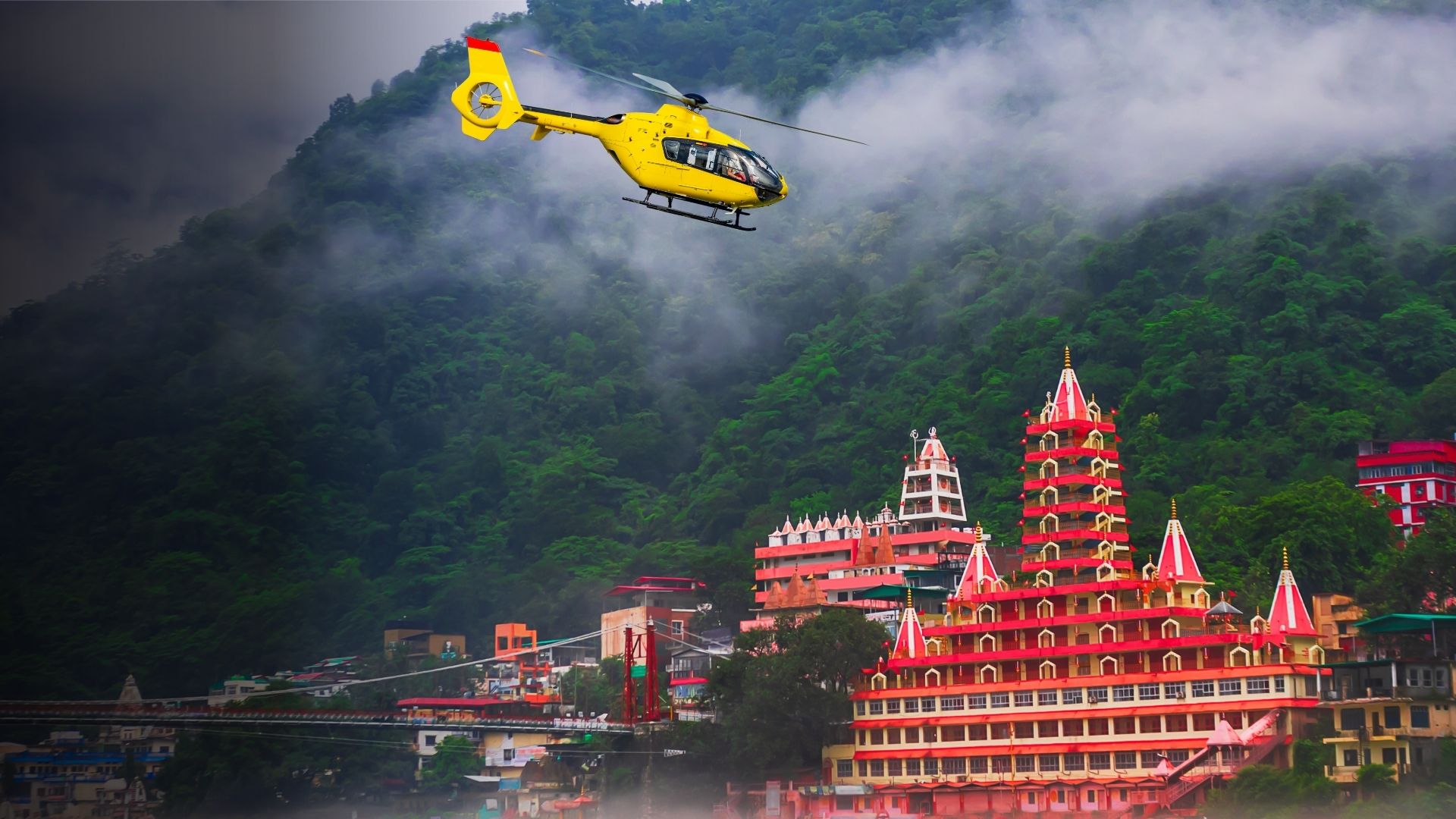 Spiritual architecture with ornate details